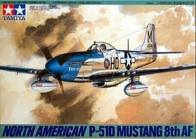 Tamiya 61040 1/48 North American P-51D Mustang 8th AF