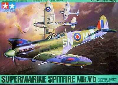 Tamiya 61033 1/48 Supermarine Spitfire Mk.Vb