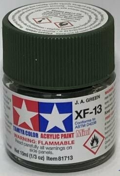 Tamiya 81713 Mini Acrylic XF-13 J.A. Green