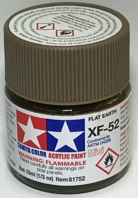 Tamiya 81752 Mini Acrylic XF-52 Flat Earth