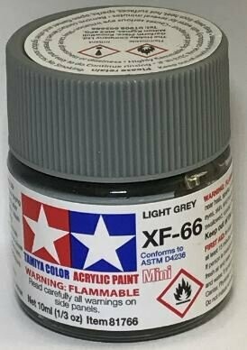 Tamiya 81766 Mini Acrylic XF-66 Light Grey
