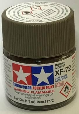Tamiya 81772 Mini Acrylic XF-72 Brown