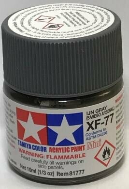 Tamiya 81777 Mini Acrylic XF-77 IJN Grey (Sasebo)