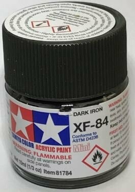 Tamiya 81784 Mini Acrylic XF-84 Dark Iron