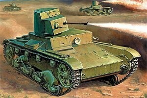 Zvezda 1/100 Soviet Flamethrower Tank