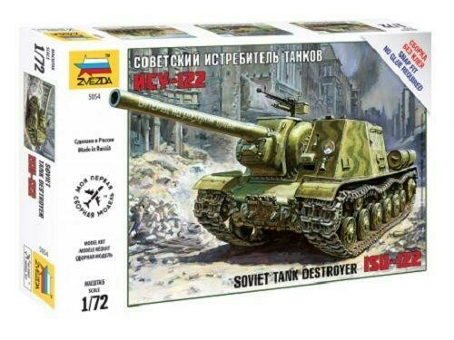 Zvezda 1/72 ISU-122 Soviet Tank Destroyer