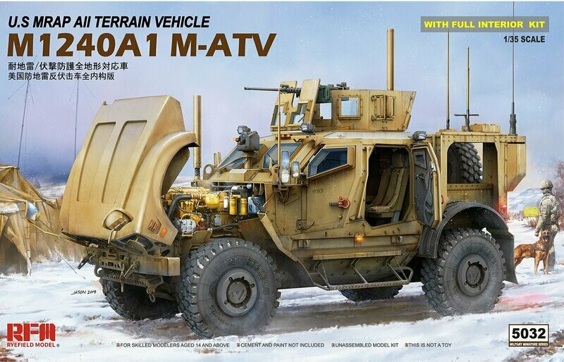 Ryefield Model 1/35 US MRAP All Terrain Vehicle