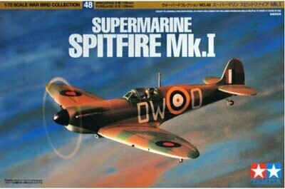 Tamiya 60748 1/72 Supermarine Spitfire Mk.1