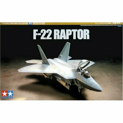 Tamiya 60763 1/72 F-22 Raptor