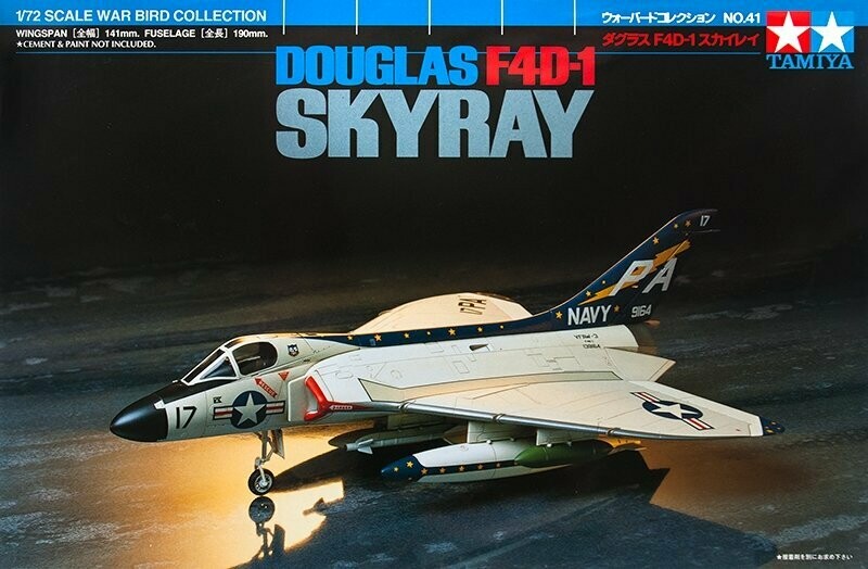 Tamiya 60741 1/72 Douglas F4D-1 Skyray