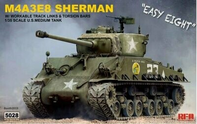 Ryefield Model 1/35 M4A3E8 Sherman 'Easy Eight'