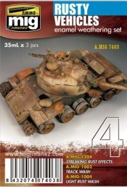 MIG Rusty Vehicles Set