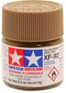 Tamiya 81792 Mini Acrylic XF-92 Yellow-Brown DAK 1941