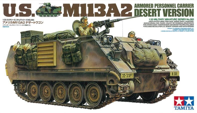 Tamiya 35265 1/35 U.S. M113A2 APC Desert Version
