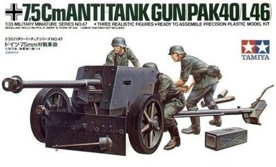 Tamiya 35035 1/35 3.7cm Anti Tank Gun (Pak 35/36)