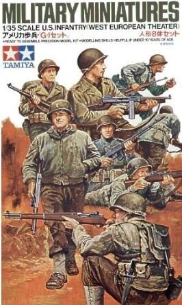 Tamiya 35048 1/35 U.S. Infantry (Western Eurpoean Theatre)