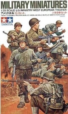 Tamiya 35048 1/35 U.S. Infantry (Western Eurpoean Theatre)