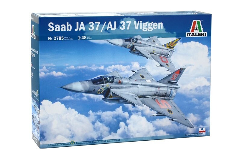 Italeri 2785 1/48 Saab JA 37/AJ 37 Viggen