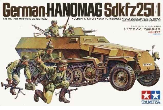 Tamiya 35020 1/35 German Hanomag Sd.Kfz 251/1