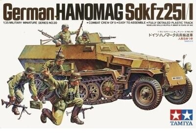 Tamiya 35020 1/35 German Hanomag Sd.Kfz 251/1