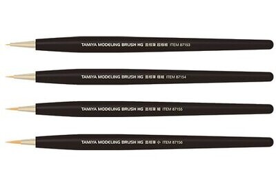 Tamiya 87153 HG pointed brush - ultra fine