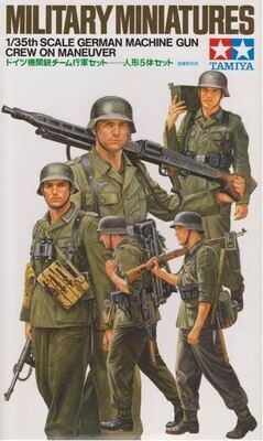 Tamiya 35184 1/35 German  Machine Gun Crew On Manoeuvre