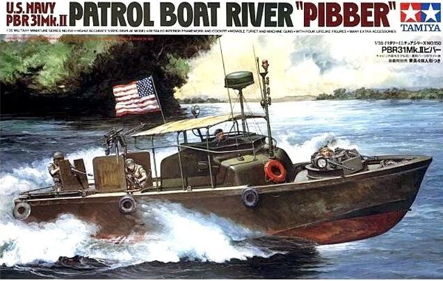 Tamiya 35150 1/35 U.S. Navy PBR 31Mk.II Patrol Boat River "Pibber"