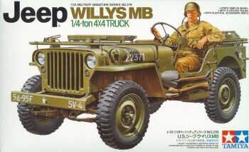 Tamiya 35219 1/35 Jeep Willys MB 1/4 Ton 4x4 Truck