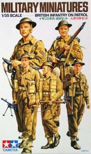 Tamiya 35223 1/35 British Infantry on Patrol