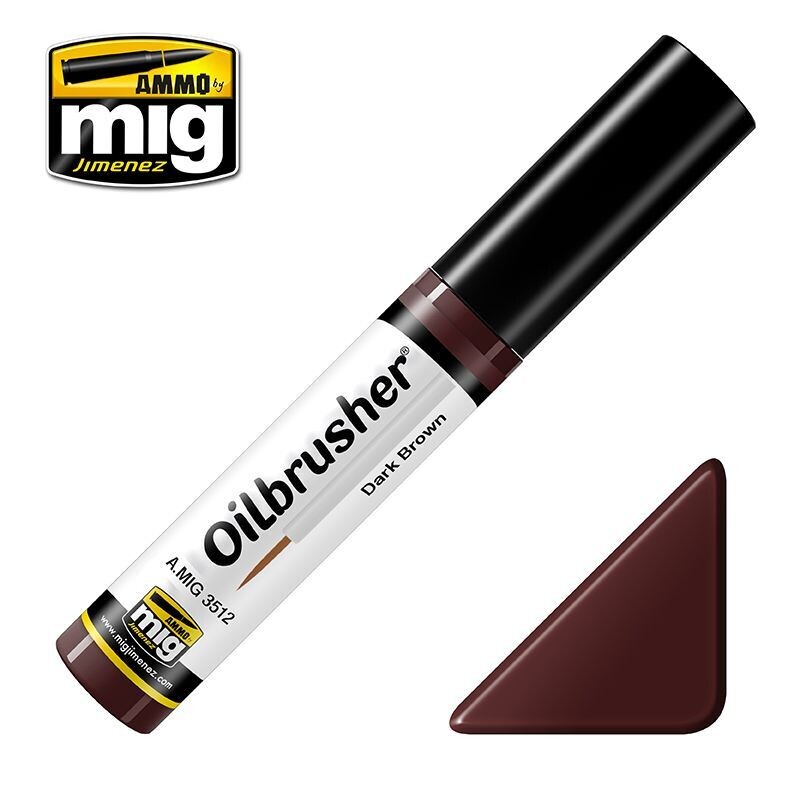 A.MIG-3512 Oilbrusher - Dark Brown
