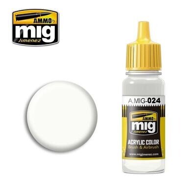 MIG Washable Acrylic- White Camo