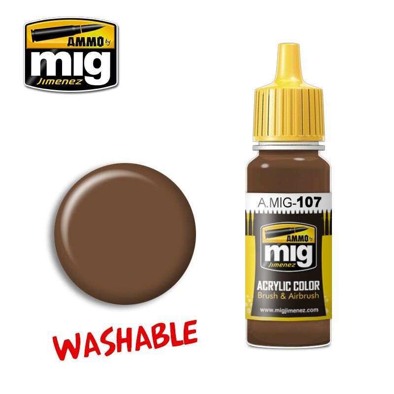 A.MIG-0107 Washable Acrylic - Earth