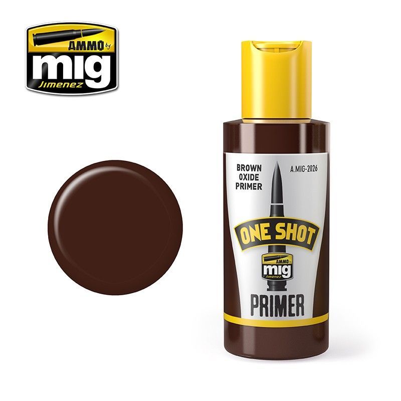 A.MIG-2025 One Shot Primer - Brown Oxide A.MIG-2025 One Shot Primer - Brown Oxide