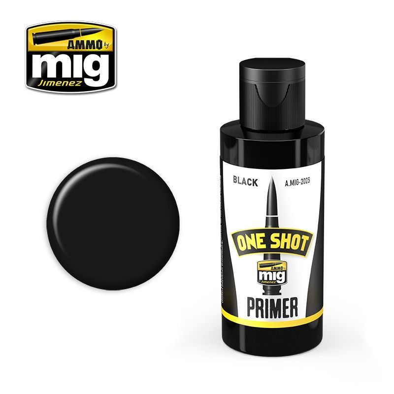 A.MIG-2023 One Shot Primer - Black