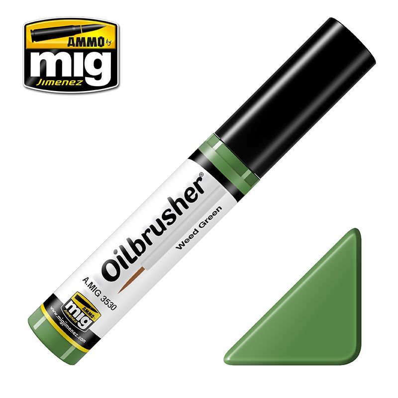 A.MIG-3530 Oilbrusher - Weed Green