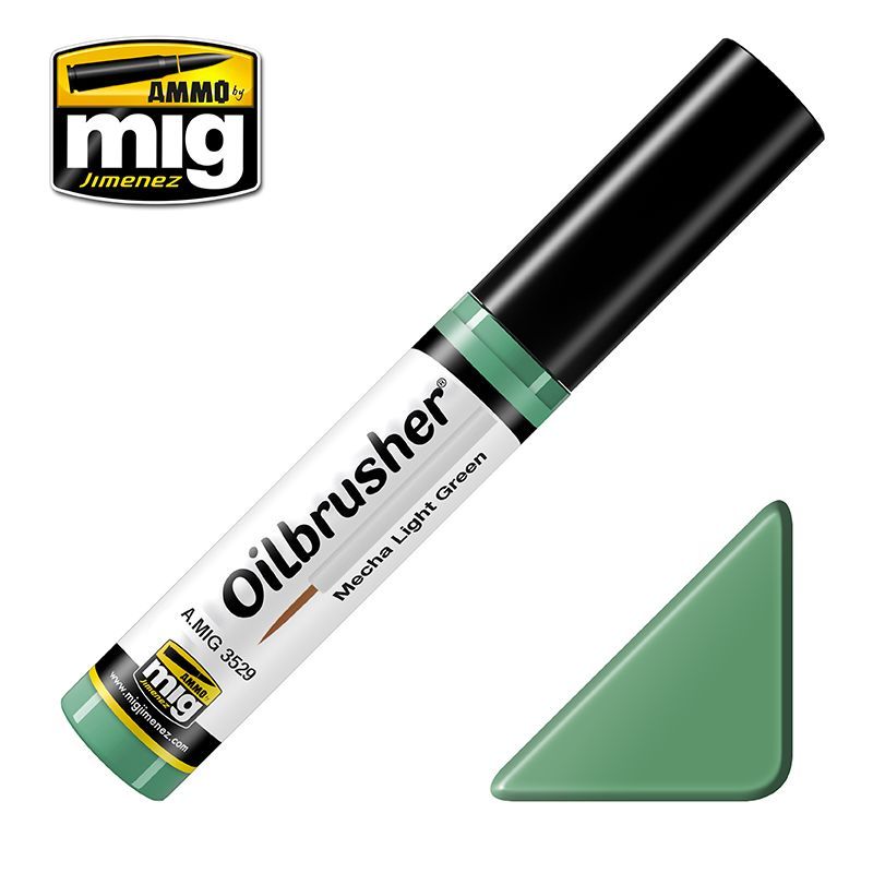 A.MIG-3529 Oilbrusher - Mecha Light Green