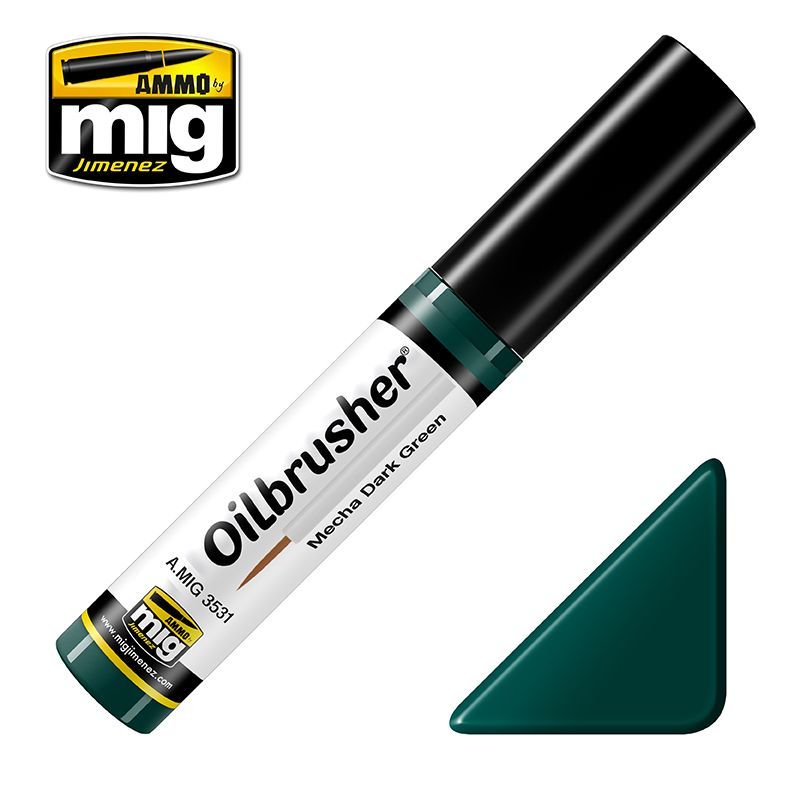 A.MIG-3531 Oilbrusher - Mecha Dark Green