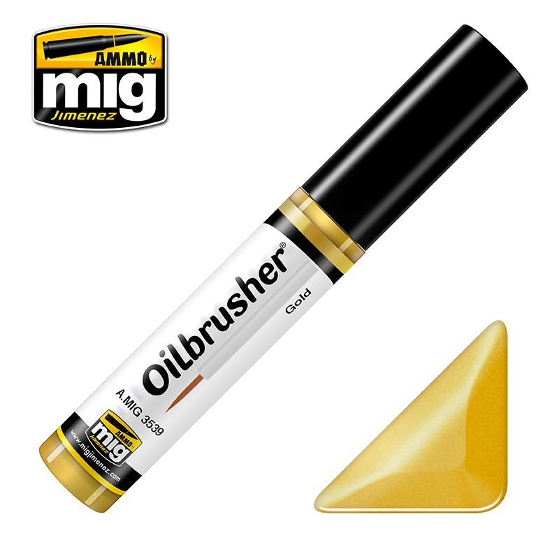 A.MIG-3539 Oilbrusher - Gold