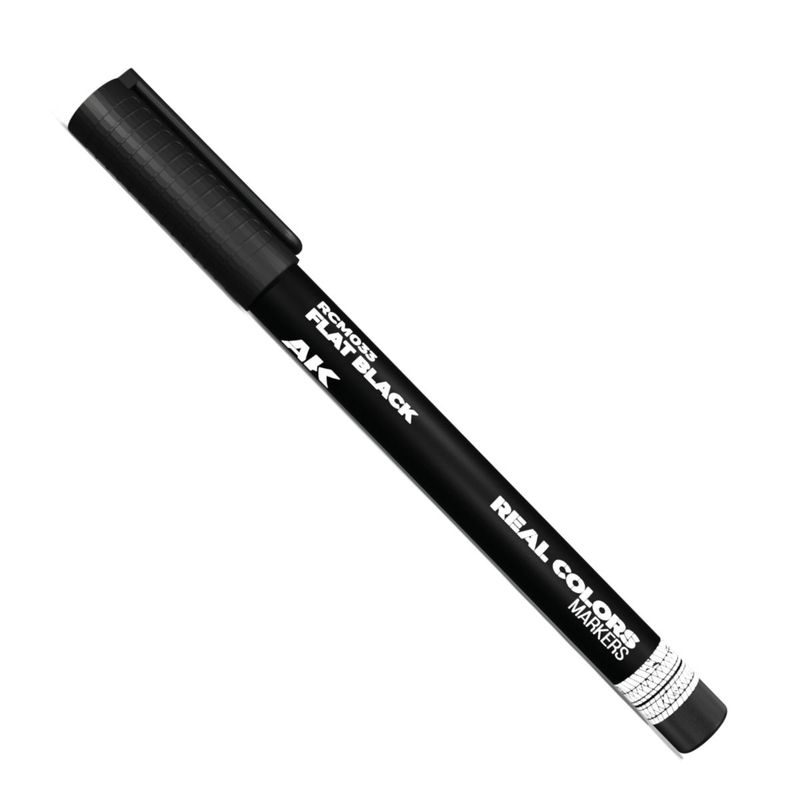 AK Real Color Marker - Flat Black