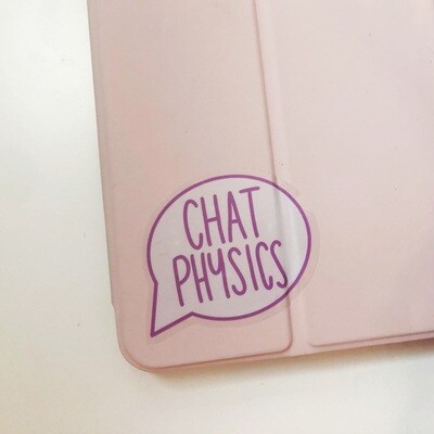 Chat Physics sticker