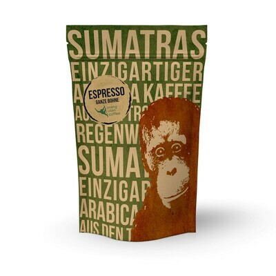 Speicherstadt Orang-Utan-Espresso (ganze Bohne 250g)