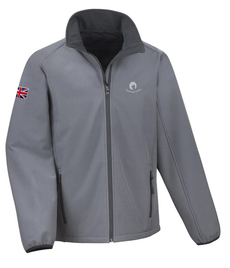 Peninsula Living British Links softshell, Colour: Grey