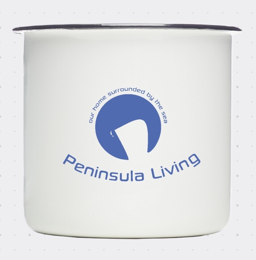 Peninsula Living Embers Mug, Colour: White