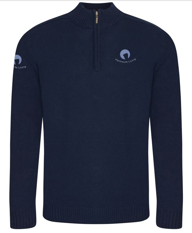 Peninsula Living Fireside 1/4 Zip Sweater