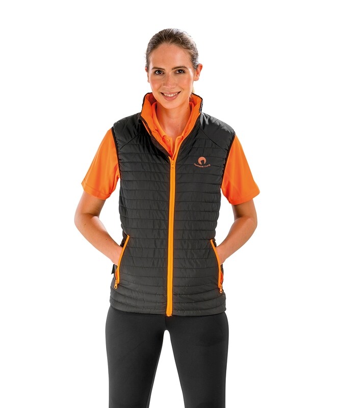 Peninsula Living Adults Ribbed Gilet - Sustainable recycled plastic bottles fibre filled Thermoquilt