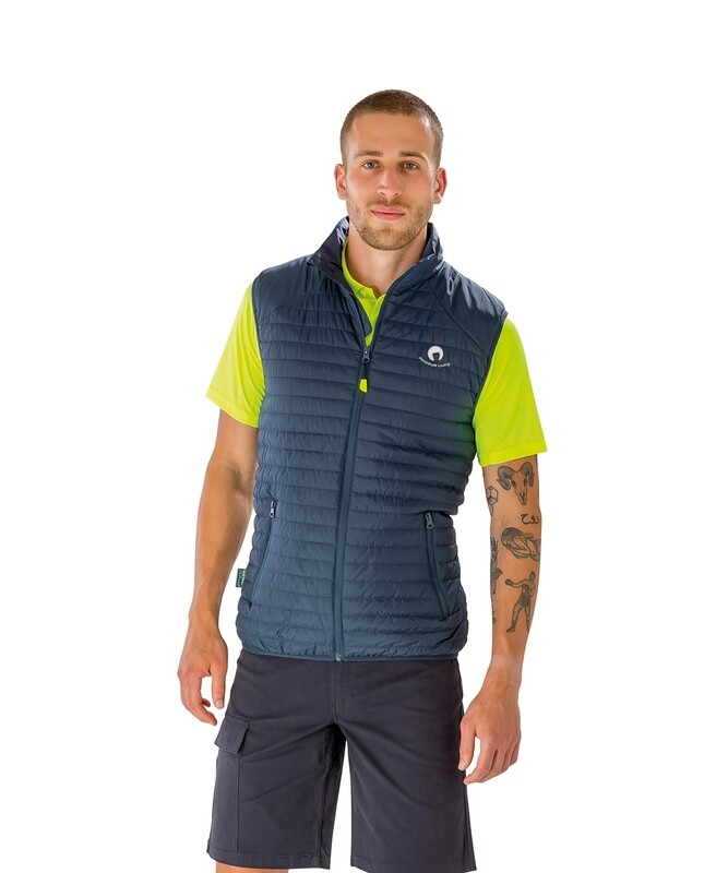 Peninsula Living Adults Ribbed Gilet - Sustainable recycled plastic bottles fibre filled Thermoquilt