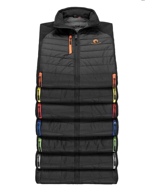 Peninsula Living Adult Utility Gilet - recycled plastic bottles form the insulation