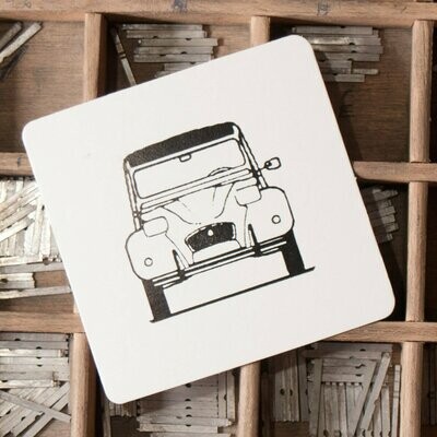 Citroën 2 CV Coasters/ Posavasos