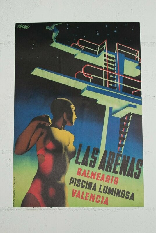 Classic Poster/ Cartel "Las Arenas" años 30