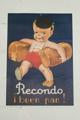Classic Poster/ Cartel "Pan Recondo" años 30